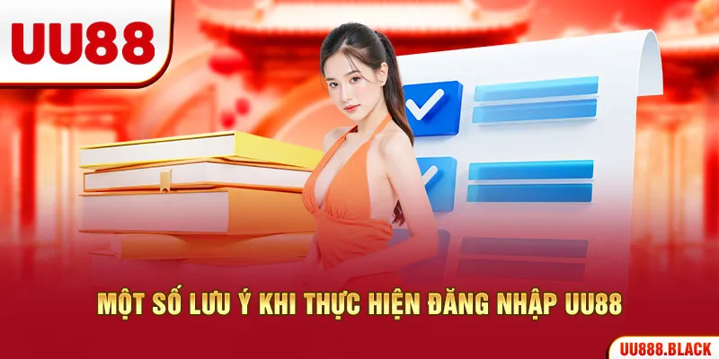 Một số lưu ý khi thực hiện đăng nhập UU88
